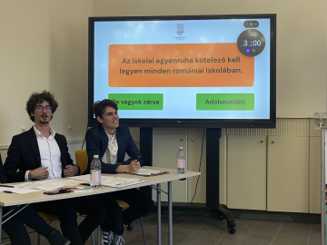 Első helyezés a Perpatvar vitaversenyen