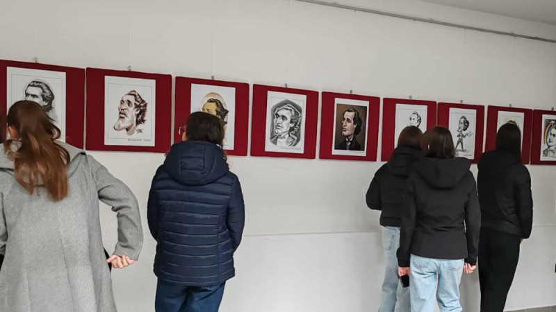 Mihai Eminescu kiállítás