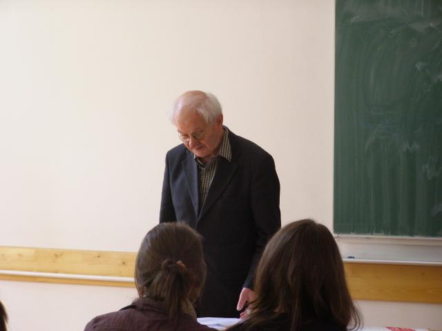 Iskolánk vendége volt Dr. Jelenits István